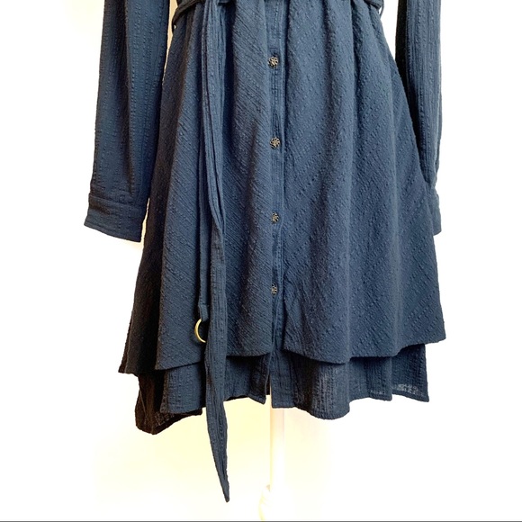 easel Dresses Easel Los Angeles Button Down Shirt Dress Poshmark